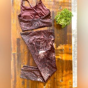 Gap Fit Leopard Print Active Outfit